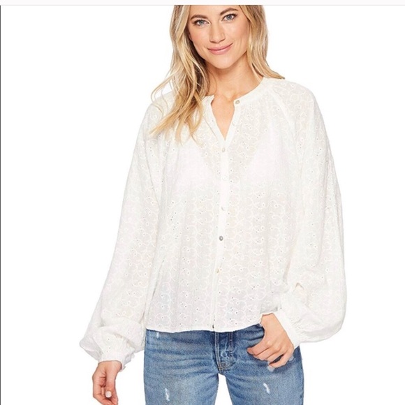 Free People Tops - Free People-Size Medium-Down From the Clouds